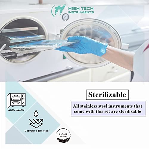 High Tech Instruments HTI-U-MEXI-6PCS Composite Resin Filling Instruments 6 Pcs Set - Dental Filling Spatula Kits thumb #5