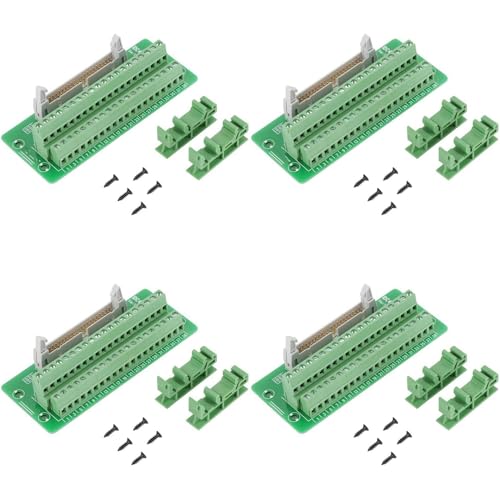 Bornier IDC40P 40Pin pour PLC assurant une dérivation stable sur rail DIN