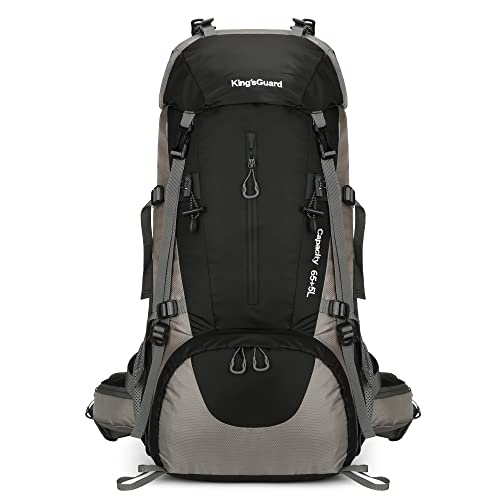 HongXingHai 70L Waterproof Hiking Backpack with Rain Cover