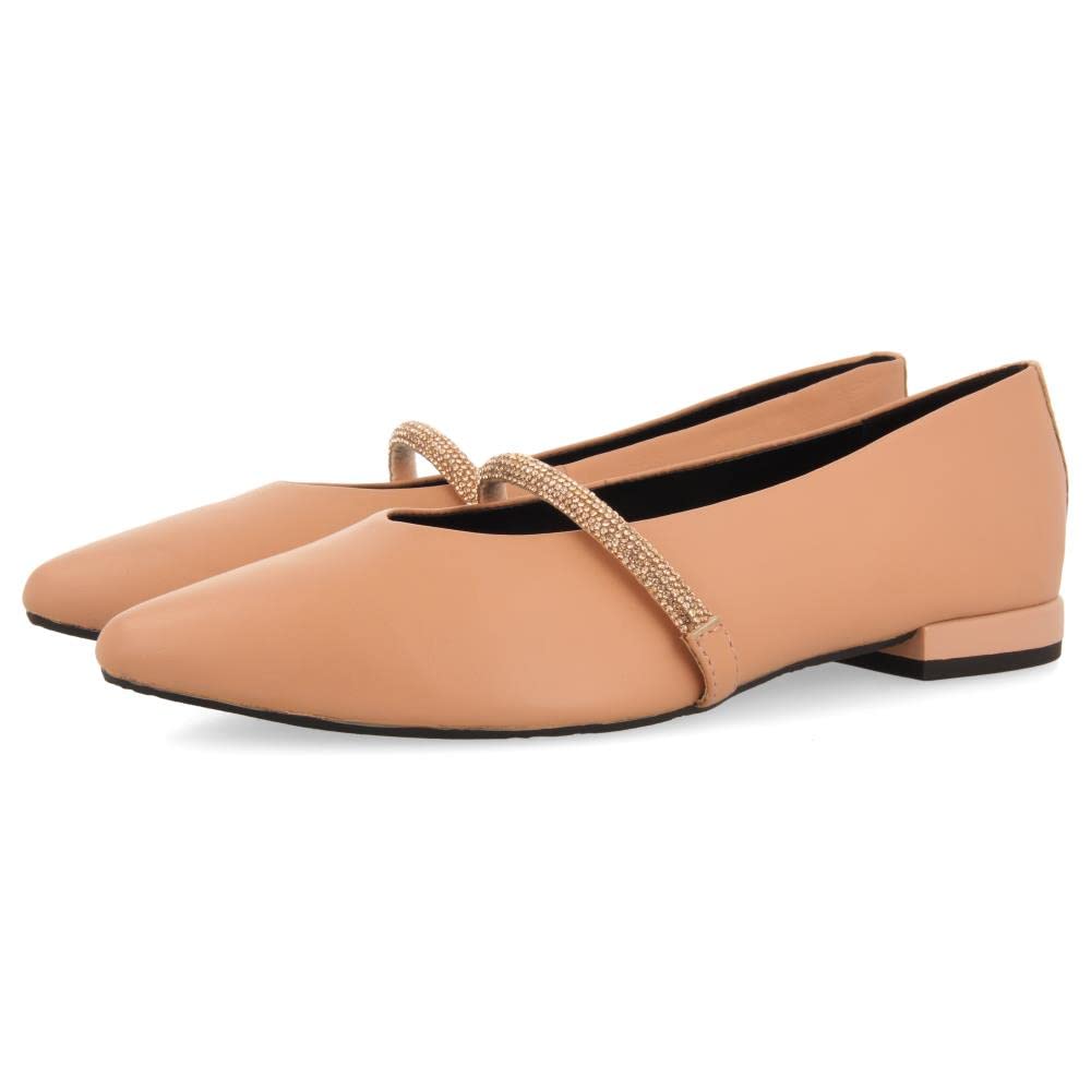 GIOSEPPO LAMLASH, Women's Ballet Shoes, Nude, 4.5 UK, Nude, 5 UK