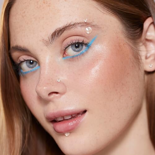 Neyauo 60 Stück Plastik Piercing Schmuck Kit für OP, Klare Acryl Piercing Retainers, Platzhalter für Nase Zunge Nippel Brustwarze Bauch Lippen Labret Septum Hoops Ohr Knorpel