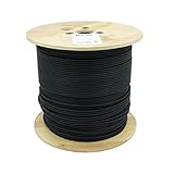 Best Germany Solarkabel Solarleitung 6mm² reines Kupferkabel Photovoltaik 50m Schwarz