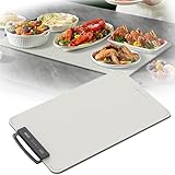 Plaque chauffante multifonctionnelle. Ce plateau chauffant alimentaire peut chauffer la vaisselle, le thé, le lait, le café, etc. et peut également décongeler d'autres choses. Il est compatible avec tous les matériaux : verre, acier inoxydable, casseroles en fer, céramique et casseroles. Que vous soyez en camping ou que vous organisiez une réunion de famille, une fête de vacances ou une fête de vacances, notre chauffe-aliments électrique est votre meilleur ami, vous offrant un plaisir chaleureux et délicieux