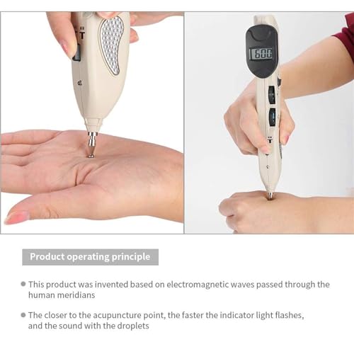 Stylo d'acupuncture avec détecteur de points électronique de massage - 5