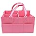 Wivarra Babywindel Spielwaren, Tägliche Notwendigkeiten, Organisator, Bewegliche Aufbewahrungstasche, Tabelle Und Wesentliche Aufbewahrungsbox Rosa