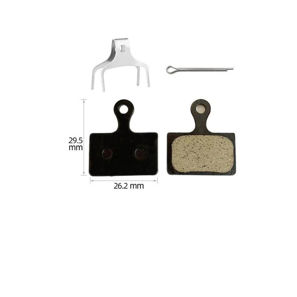 Pastillas de freno disco bicicleta resina, 10/20/30 pares Pastillas de freno de bicicleta(30 pairs 01G Resin)