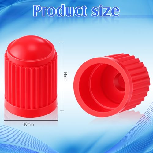Image of Outus 20 Pack Tyre Valve Dust Caps for Car, Motorbike, Trucks, Bike, Bicycle (Multi Color)