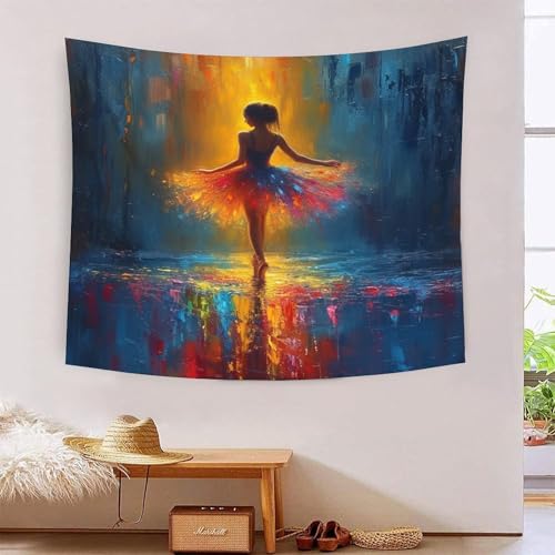Couverture murale 3D ballet un cadeau idéal pour chambre d'enfants 150