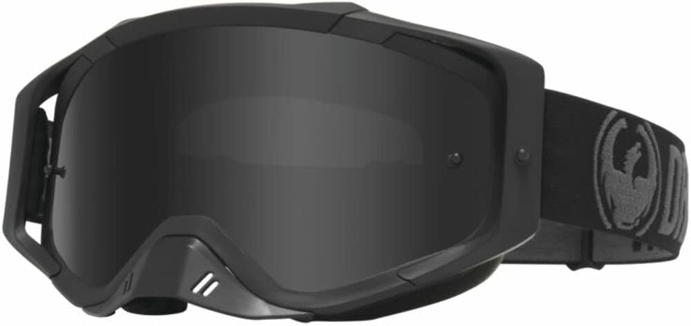 Dragon Alliance MXV Max Adult Off-Road Motorcycle Goggles – Black/Smoke