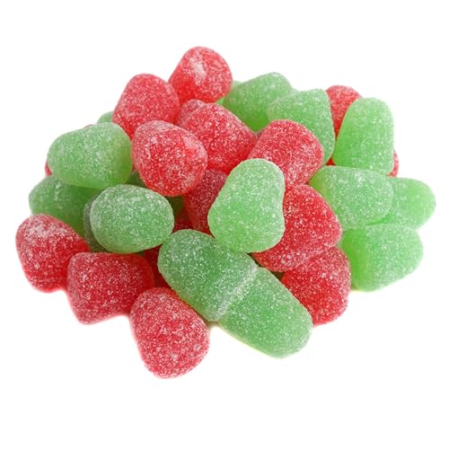 Holiday Spice Drops Gummy Candy, Christmas Gumdrops with Traditional Spices, Soft & Chewy Christmas Candy, Gift Bag,16 oz