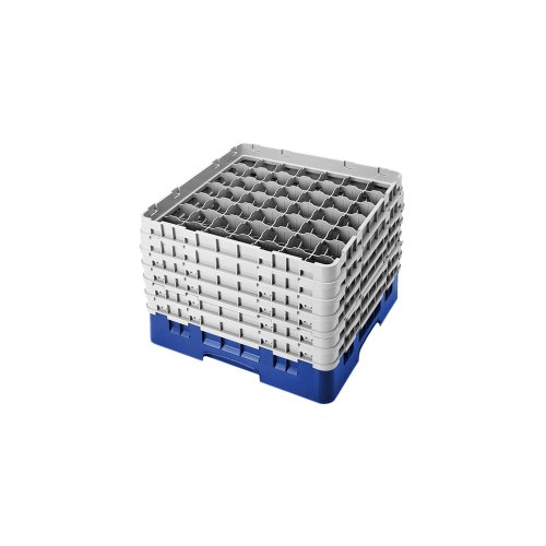 Camrack Glass Rack, W/6 Extenders, Full Size, 49 Compartments, 2-7/16'' Max. Dia., 11-3/4'' Max. (2 Pieces/Unit)