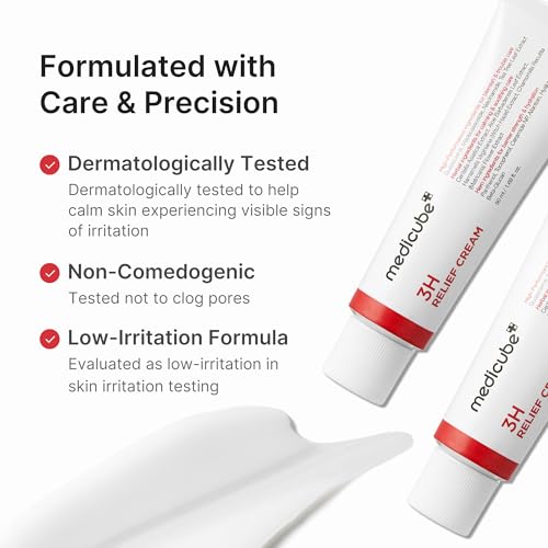 Image of medicube 3H Daily Relief Cream for All Skin Types & After Spot Care (Pack of 2)