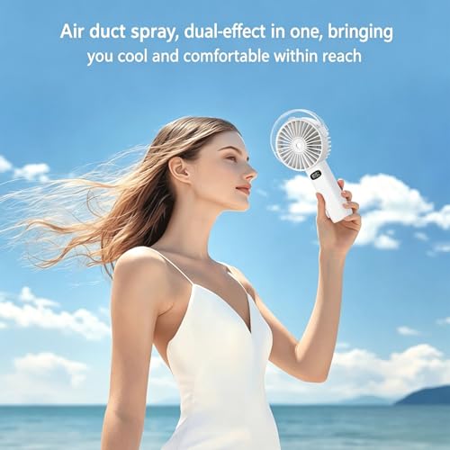 Ventilador de refrigeración compacto contra el calor con función de niebla 3