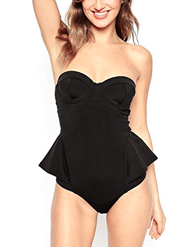 Demon&Hunter Donna Costumi da Bagno Costume Intero Un Pezzo Bikini Flounced DZF0126