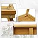 Bed Tray Table with Folding Legs,Serving Breakfast in Bed or Use As a TV Table, Laptop Computer Tray, Snack Tray with Moso Natural Bamboo by Artmeer