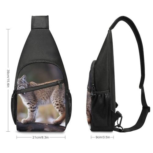 Morrales de senderismo Wild Bobcat Sling Bag miniatura 2