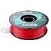 eSUN PLA PRO (PLA+) 3D Printer Filament, Dimensional Accuracy +/- 0.03 mm, 1kg, Plastic Spool, 1.75mm, Fire Engine Red, (Pantone 199C)