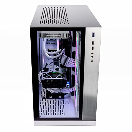 Image of Velztorm Lux Gaming Desktop PC (AMD Ryzen 9 5950X, AMD Radeon RX 9060 XT, 32GB DDR4, 2TB PCIe SSD, 360mm AIO, 1000W PSU, RJ-45, 1 Display Port, HDMI, Win 11 Home)