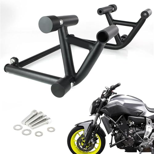 Barre moteur en acier pour MT07 et FZ07 2014-2024, une protection de cadre moto premium