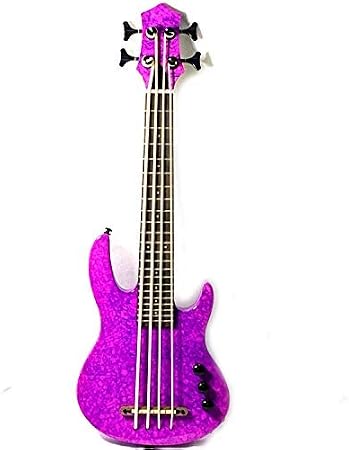 MiNi - Bajo eléctrico (4 cuerdas), color morado : Amazon.com.mx:  Instrumentos Musicales