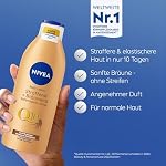 NIVEA Body Lotion Q10 Straffend + Bräunend, Pflege für eine sanfte Bräune mit frischem Sommerduft, Anti-Age Hautpflege mit Q10 für straffere Haut in 10 Tagen (200 ml) – Bild 2