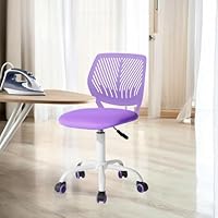 FurnitureR Bügelhilfe Hocker Drehstuhl Höhenverstellbar 40-50cm Sitzhöhe Stoff PP Rücken PU Rollen Für Bügelbrett