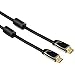 Produktbild Hama High Speed HDMI Kabel, 4K Ultra HD, 3D tauglich (Ethernet, ACR, vergoldete Kontakte, z. B. für Blu-ray-Player, SAT-Receiver, Apple TV 4, 3,0 m) schwarz