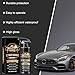 BAGISTES Automotive Ceramic Coating Spray, Nano Coating Pro Sprays for Cars, Nano Repair Fast Wax Polishing Quick Repair,No Pungent Smell, Quick Detailer Spray Wax