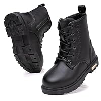 Daclay Boys Girls Comfy Walking Boots Kids Winter Shoes Fashion for Fall Casual Outdoor Footwear