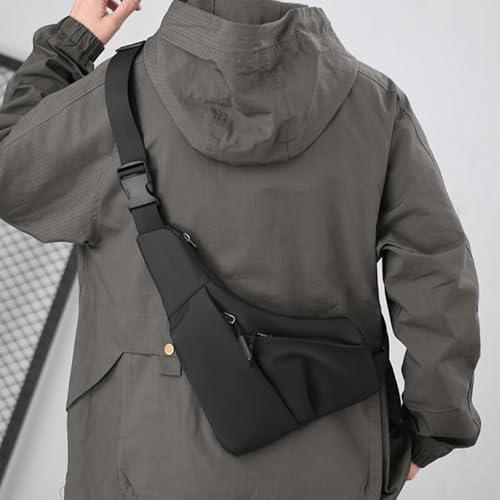 Bolso bandolera antirrobo con correa ajustable e impermeable para deporte 7