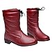 ZODOF Botas de Nieve Invierno Impermeable Calzado Zapatos de Ocio al Aire...