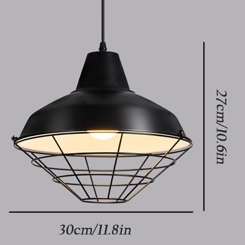Plafonniers modernes encastrés de ferme au design géométrique noir mat - 4