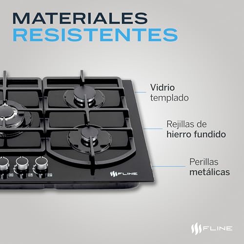 La Mejor Lista de Parrilla de Cristal Templado que Puedes Comprar On-line. 21 Parrilla de Cristal Templado marca FLINE (3)