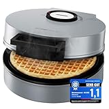 Clatronic® Hörncheneisen | Antihaftbeschichtung | inkl. Hörnchenkegel | stufenloser Regler für Bräunung nach Wunsch | Hörnchenautomat | 1200W | große Backfläche | Eiswaffeleisen | HA 3833