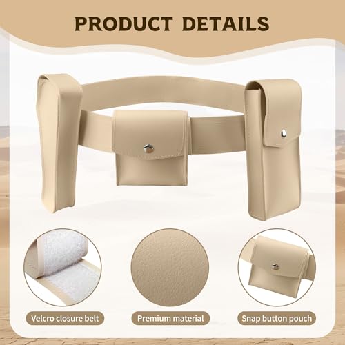 Adjustable Belt Holster for Women Queen Belt Costume Holster Costume with Pockets Cosplay Belts for Women Queen Warrior Cosplay Halloween Costume2