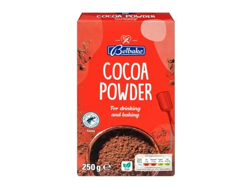 Fakhri Cocoa Powder 250g | Premium Unsweetened Cocoa for Baking & Hot Chocolate | Rich Flavour, Gluten-Free, 100% Pure | UK Packed