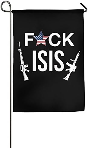 Fuck Isis 100% Polyester Fiber Garden Flag