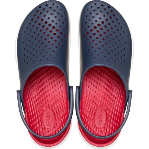 Crocs Unisex-Adult Inmotion Clogs, LiteRide Comfort, Slip On Shoes for Women and Men, Navy, 15 Women/13 Men3