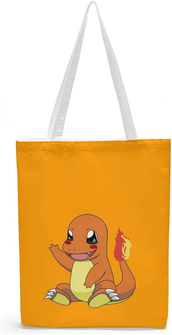 Amazon ポケットモンスタートートバッグ ポケモン ピカチュウ ゼニガメ ゲンガー イーブ 肩掛け アイドル エコバッグ トートバッグ ショルダーバッグ 買い物バッグ 通勤 通学 お買い物 サブバッグ 大容量 軽量 エコバッグ 買い物バッグ