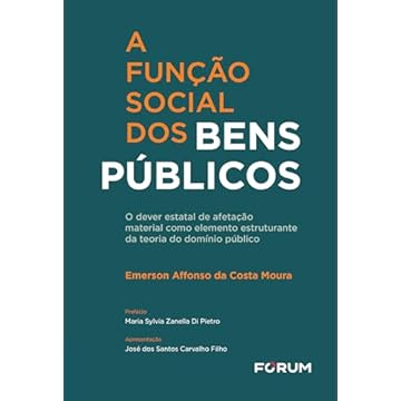 Capa do livro A função social dos bens públicos: o dever estatal de afetação material como elemento estruturante da teoria do domínio público