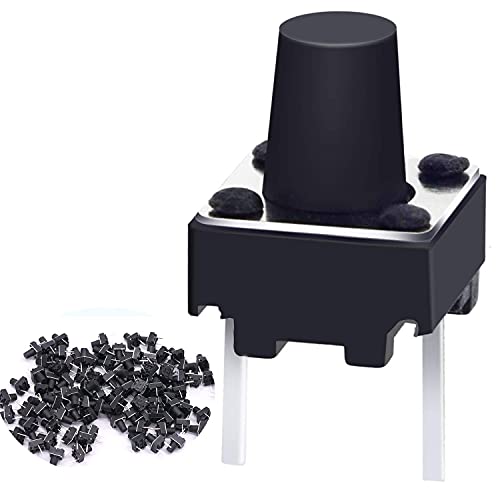 Interrupteur tactile 6x6x7 mm bouton poussoir 2 broches pour pcb