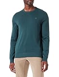 LERROS Herren Rundhals Strickpullover Pullover, Grün, 3XL EU