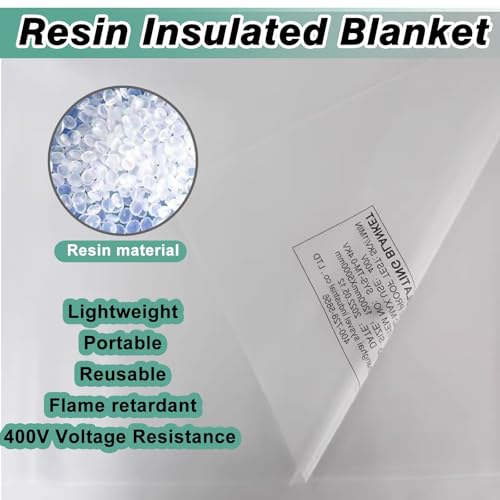 Couverture isolante transparente basse tension outils isolation sécurité électrique 0.4kV