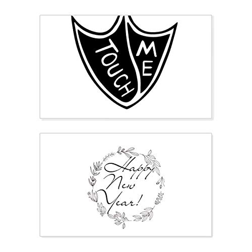 Tarjeta de felicitación Duck Foot para decorar tu mesa de Fin de Año y sorprender a tus invitados