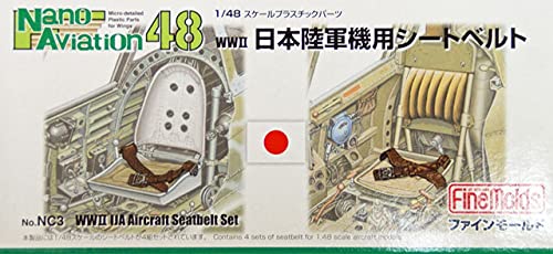 Ceinture de sécurité FineMolds 1/48 IJA corrigez le manque de détail du cockpit NC3