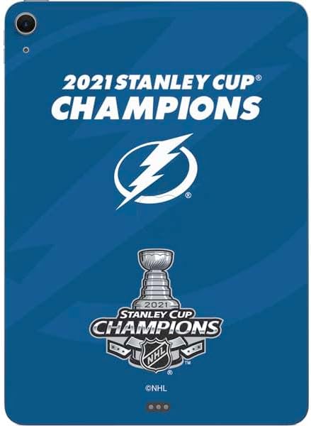 Skinit Decal Tablet Skin Compatible with iPad Air 11in (2024-2025) - Officially Licensed NHL Tampa Bay Lightning Alternate Jersey Design