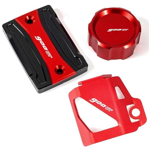 Tapas de depósito de frenos Tracer 900 de aluminio anodizado de alta gama