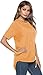 Womens Loose Fit T Shirts Cotton Casual Tops for Women Blouses for Leggings Short Sleeve Tunic Tshirts Crew Neck Ladies Tees (L, Short-Orange)