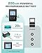 NURSAL Tens Unit Muscle Stimulator, 4 in 1 TENS EMS Machine with 25 Modes Include DIY, 40 Intensities Electric Massager for Shoulder, Back Pain Relief, TENS Pads, A Carry Case