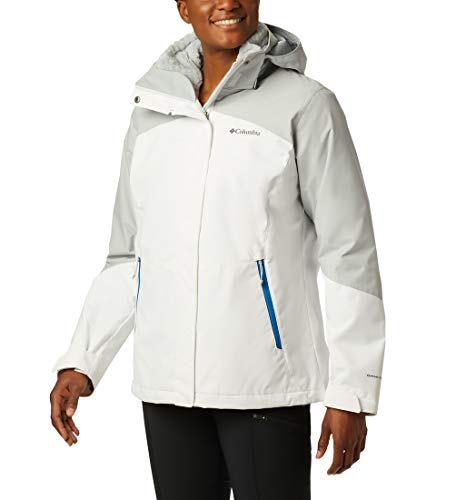 Columbia Women's Bugaboo II Fleece Interchange Jacket, White/Cirrus Grey, X-Small